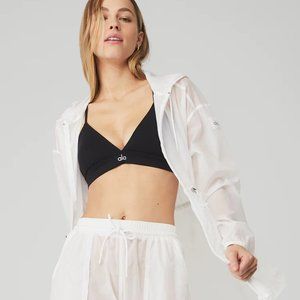 Bershka transparent jacket online